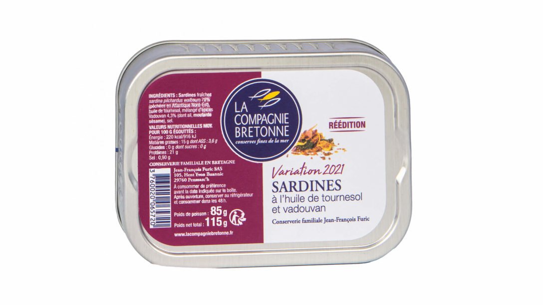 La Compagnie Bretonne Vadouvan Sardines